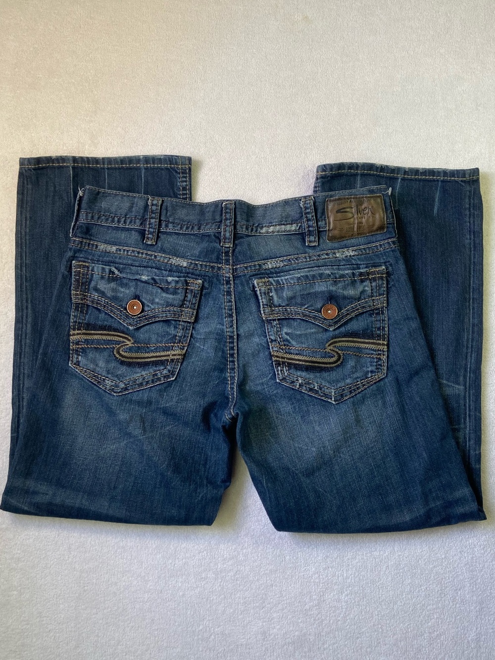 Silver Jeans Men’s Blue Bootcut Denim